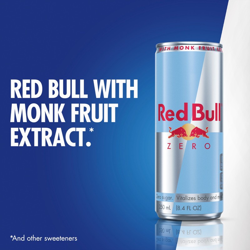 Red Bull Zero Energy Drink, 8.4 fl. oz., with 80mg