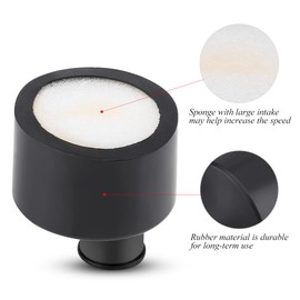 RC Car Air Filter, x mm / 1.3 x 1.3inch RC Air Filter Rubber Replacement Compatible with HSP 02028 1/10 RC Car RC Air Filter RC Accessories