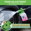 Foam Cannon for Pressure Washer with Dual Connector, Balabulala Car
