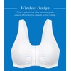 Bestform 5006014 Comfortable Unlined Wireless Cotton Stretch Sports Bra with