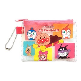Ito Sangyo 012916 ANB-800 Coin Pouch, 3.7 x 4.9 inches (9.5 x 12.5 cm), Coin Purse, Wallet, Storage, Bag, Kids, Outing, Character, Takashi Yanase, Gift, Present, multicolor