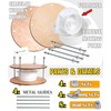 Wooden cheese press diameter 11.2 in and 1 cheese making