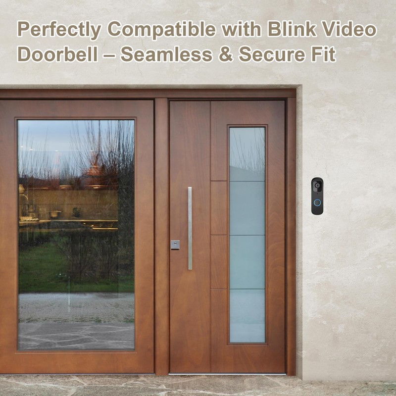 MVSSP 8-Pack Double-Sided Adhesive Strips for Blink Video Doorbell, Drill-Free