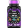 Suplemento triple complejo de magnesio 500 mg: glicinato de magnesio,