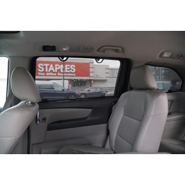 Genuine SNAPSHADES Car Rear Window Shades for Honda Odyssey 4th Gen (North America) (RL5; 2011-2017)