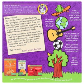 Annie's Organic Chewy Granola Bars, Chocolate Chip, 6 Bars, 0.89oz Each