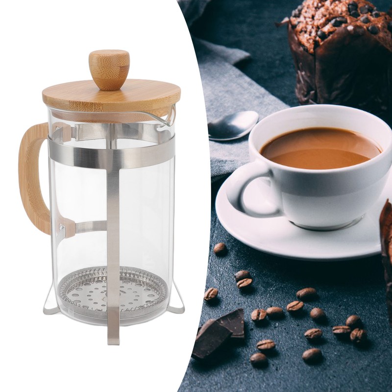 French Press Coffee Maker Hand Pressed French Press Pot for