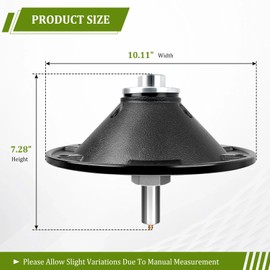 wyevee 5413009 Mower Spindle Assembly for 61" 72" Deck Compatible with Ferris IS3200Z IS3100Z IS5100Z F320Z 3200Z IS4500Z ISX3300 IS6200
