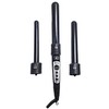 ISO Beauty Black Trio Curling Iron, 3 Barrels