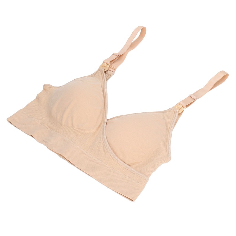 Nursing Bra Front Top Buckle Widened Flanks Four Row Buckle