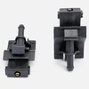 Click&Fit Adjustable Windshield Washer Nozzles compatible with Toyota RAV4 Camry