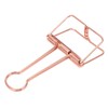 30Pcs Wire Binder Clips 2in Wide Hollow Out Strong Metal