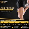 CopperJoint Pull On Knee Brace Women Workout - Copper Infused