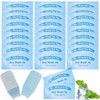 50Pcs Disposable Wipe Oral Finger Brush Up Teeth Cleaning Tools
