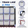 Baseball Rebounder Net | 12-Angle Baseball Pitching Net w/ 9
