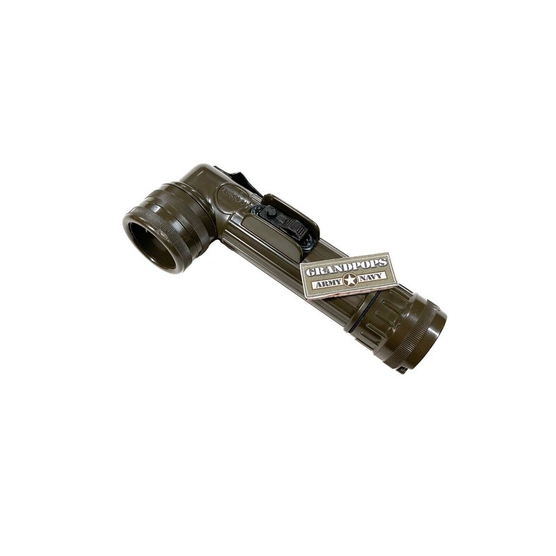 Fulton U.S. MILITARY ISSUE FULTON MX-991/U OD GREEN ANGLEHEAD FLASHLIGHT