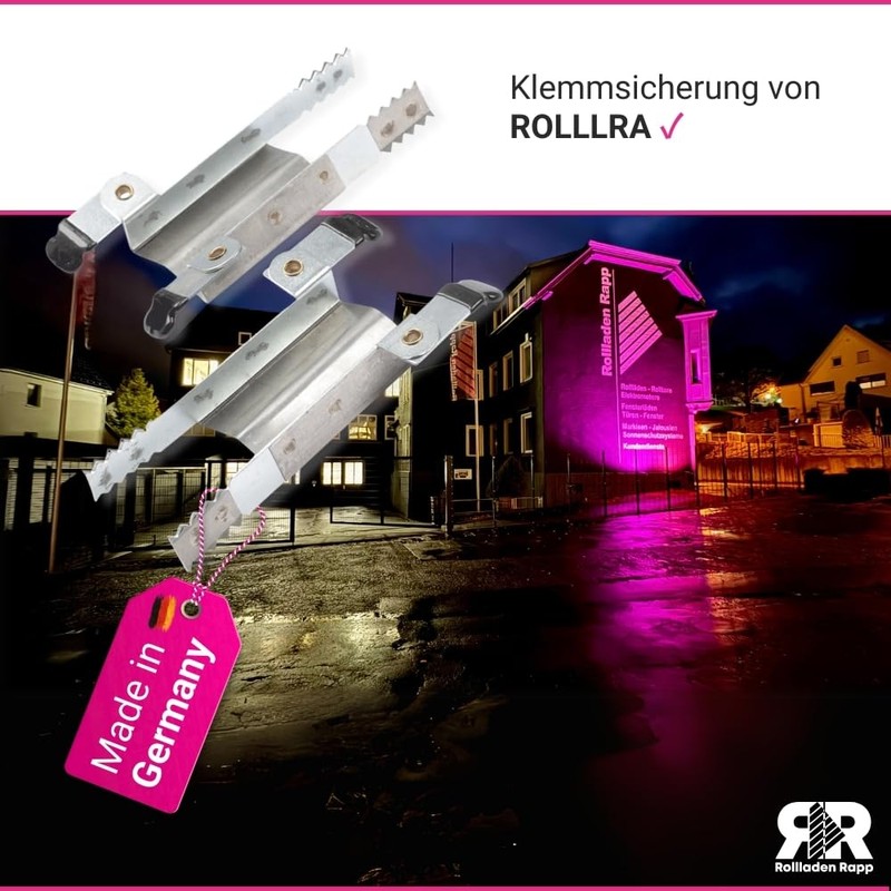 Clamp Protection for Shutters Protection against Burglary - Set of