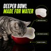 LivLab Mker Elevated Cat Food Bowl, Anti‑Vomiting Raised Cat Bowl