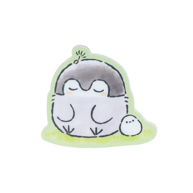 Sunstar Stationery Koupen-chan Goods Clip, Acrylic, Midori S3625974