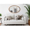 Kate and Laurel Hogan Farmhouse Oval Framed Wall Mirror, 24