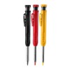 Mechanical Carpenter Pencil Set with Built-in Sharpener, Lead Refill, Engraving