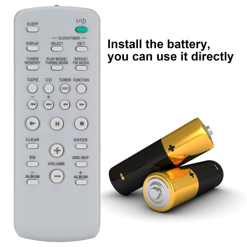 Remote Control Replacement for Sony RM‑SC3 RM‑SC30 RM‑SC50 RM‑SC55 MHC‑RG29