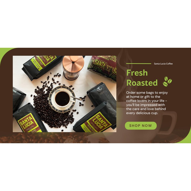 Santa Lucia Nicaraguan Specialty Coffee - 2014 Deep Bold Roast