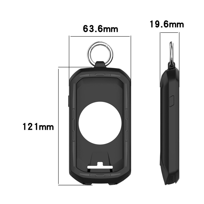 Cycling Watch Case for Garmin Edge1050 Case Silicone Case (Red)