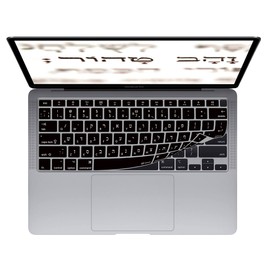 English (UK) Keyboard Cover for MacBook Air w/Magic Keyboard - 13" (2020+) - ISO (Hebrew)