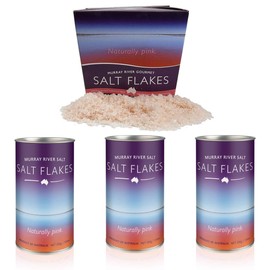 Murray River Salt - Multipack Gift Set - (3) 200G Canisters & (1) 250G Chef Box
