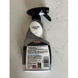Weiman STAINLESS STEEL CLEANER & POLISH Clean Appliances Grill Ranges 12oz Spray