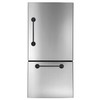 LEVOSHUA Magnetic Refrigerator Door Handle, Super Strong Magnetic Fridge Pull