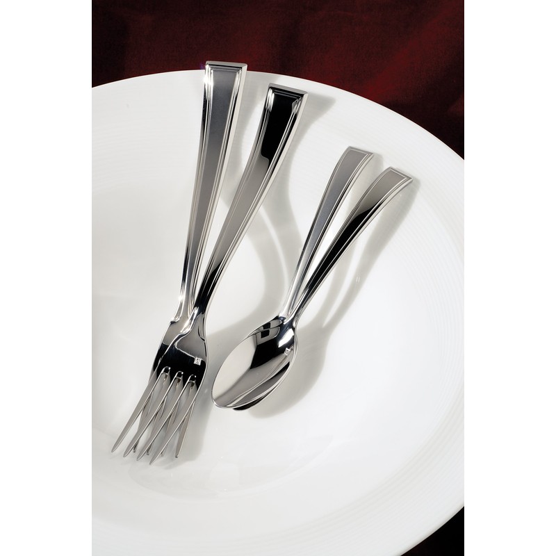 Fortessa Pantheon 18/10 Stainless Steel Flatware Table Fork, Set of