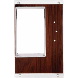OER 1969 Camaro Console Shift Plate, Cherrywood w/Manual Trans
