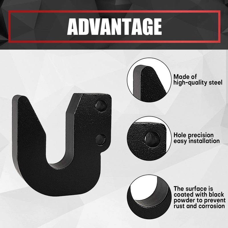 VIAGL Cat 1 Quick Hitch Top Hook Fit for Harbor