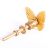 ETHNICITI Butterfly Gold Metal Vintage Knob Pull Handle Drawer Cupboard