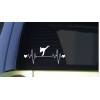 EZSTIK Karate Lifeline *I673* 8 inch Sticker decal black belt dojo