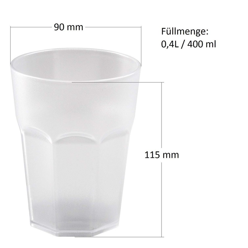 Gariella Plastic Cups Orange Drinking Cups Party Cups Plastic Drinking