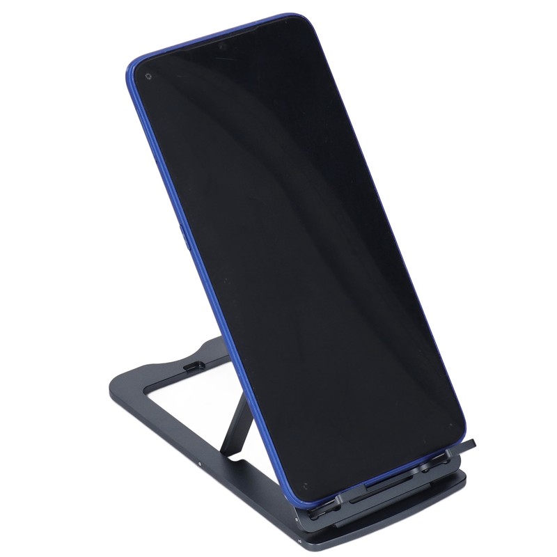 Phone Stand Foldable Portable Ergonomic 7 Angle Adjustments Bottom Silicone