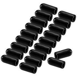 jojofuny 20pcs Airbrush Bottle Cap Durable Plastic Nozzle Caps for Airbrush Replacement Parts Prevents Clogging and Drying for Professionals and DIY Enthusiasts