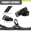 MLY 2PCS Adjustable Luggage Straps, Battery Box Strap Hold Down,