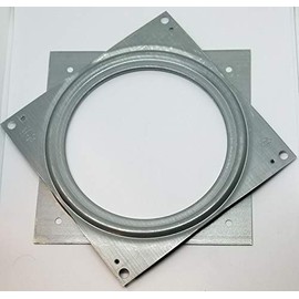 6" Lazy Susan Turntable 500 LBS pounds Steel Ball Bearing Rotating Tray Strong Sturdy Table Cabinet Low Profile (1-Pack)