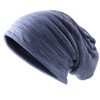 Ruphedy Men's Slouchy Beanie Summer Thin Hollow Long Oversized Skull