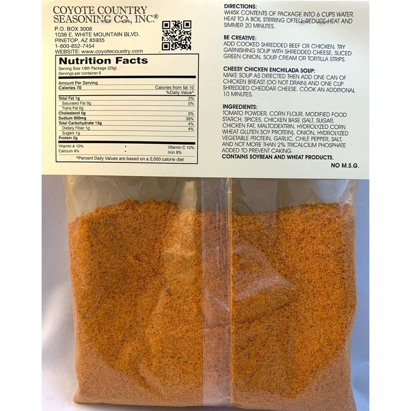 Coyote Country's Enchilada Soup Mix (3 Pack)
