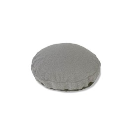Kinshi Bead Cushion, Small, Round, Beads Made in Japan, Refillable, Washable (S Cover Only, Shirley Pastel Gray)