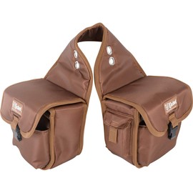 CASHEL Medium Rear Brown Saddle Bag (SB-RB-M-BRN)