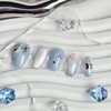 Ice Brick Nail Tips - Coffin / 아이스 브릭 네일팁