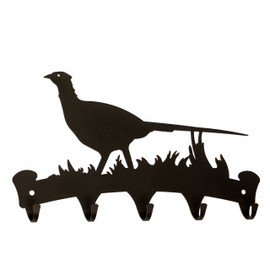 Dragon Laser Ltd., Pheasant Decorative Hooks, Game Bird, Multi Hooks, Coat Hooks, Key Hooks, Kitchen Utensils