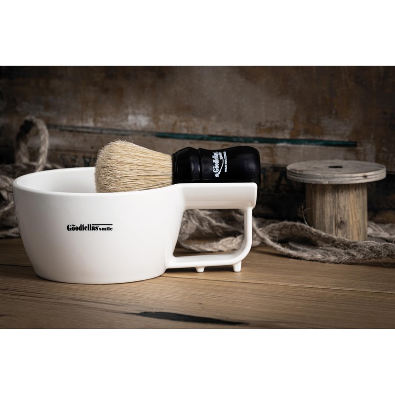 The Goodfellas' smile Beard Bowl - Resilient Resin Shave Bowl/Lathering