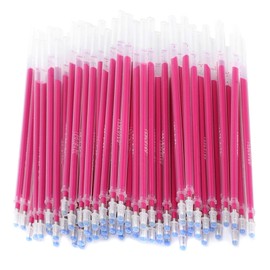 Pack of 100 Heat Eraser Pens Heat Erasable Fabric Leads Marker Pen for Sewing Quilting Sewing Tailoring Marker